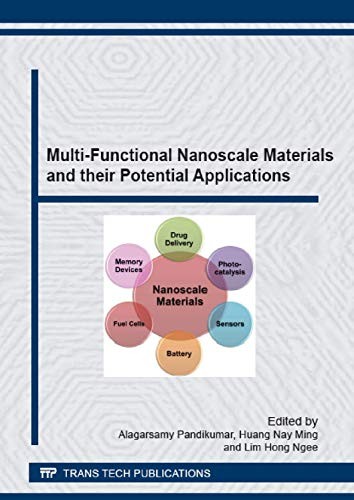 Multifunctional Nanoscale Materials And Their Potential Applications 2015th Edition Alagarsamy Pandikumar