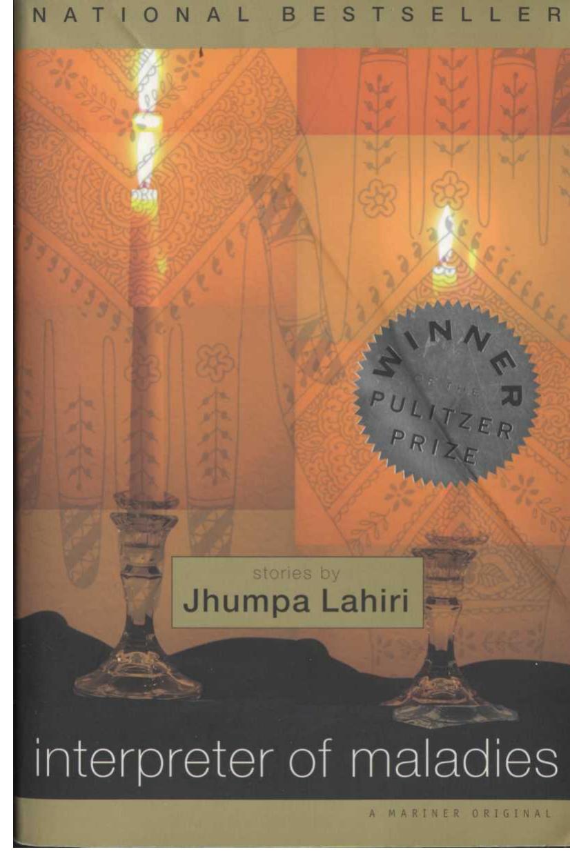 Interpreter Of Maladies Jhumpa Lahiri