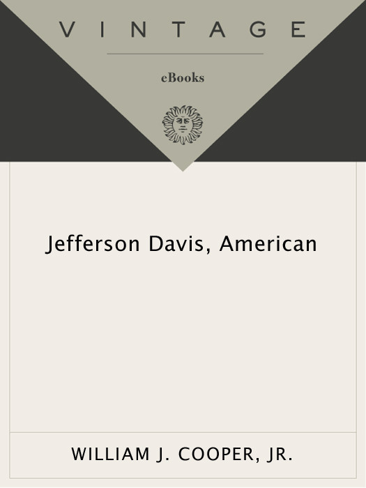 Jefferson Davis American Cooper Jr William J