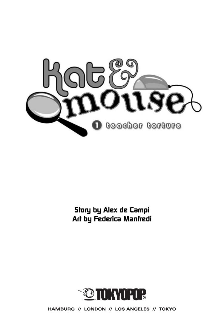 Kat Mouse Volume 1 Campi Alex De