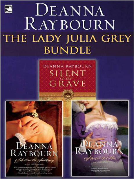 Lady Julia Grey Bundle Silent In The Grave Silent In The Sanctuary And Silent On The Moor Raybourn Deanna