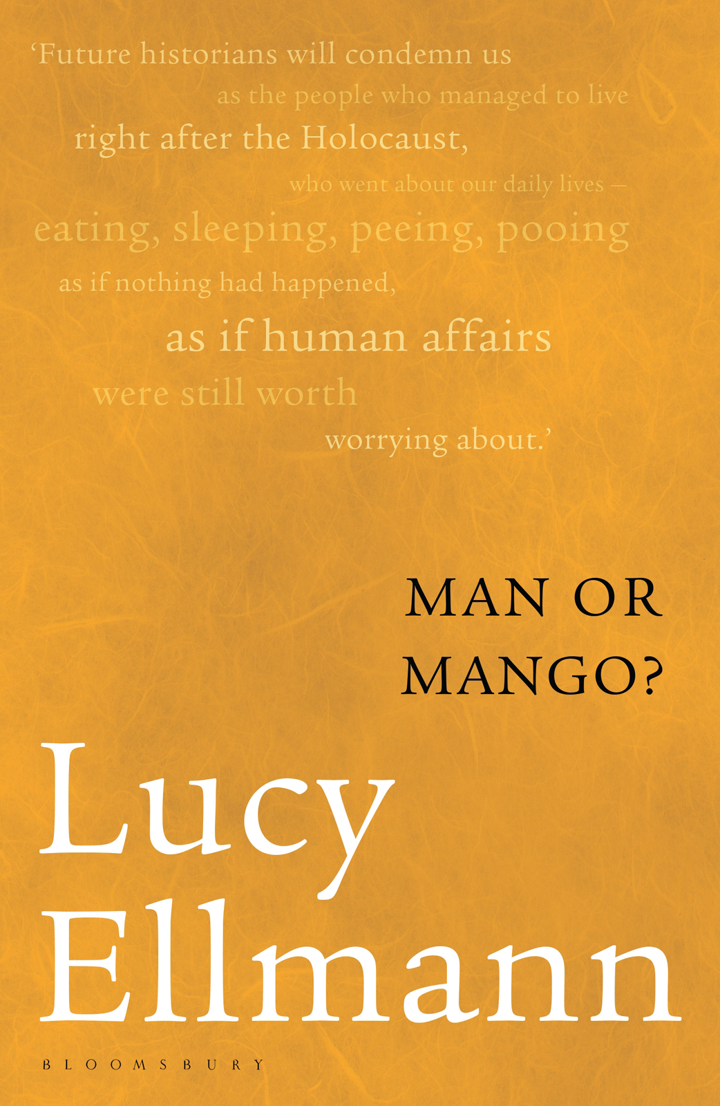 Man Or Mango Ellmann Lucy