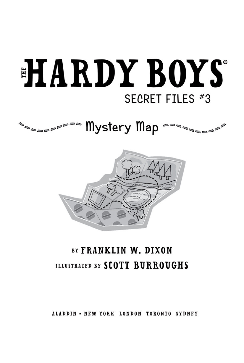 Hardy Boys Secret Files 03 Mystery Map Dixon Franklin W