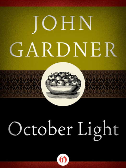 October Light 1st Edition John Gardner