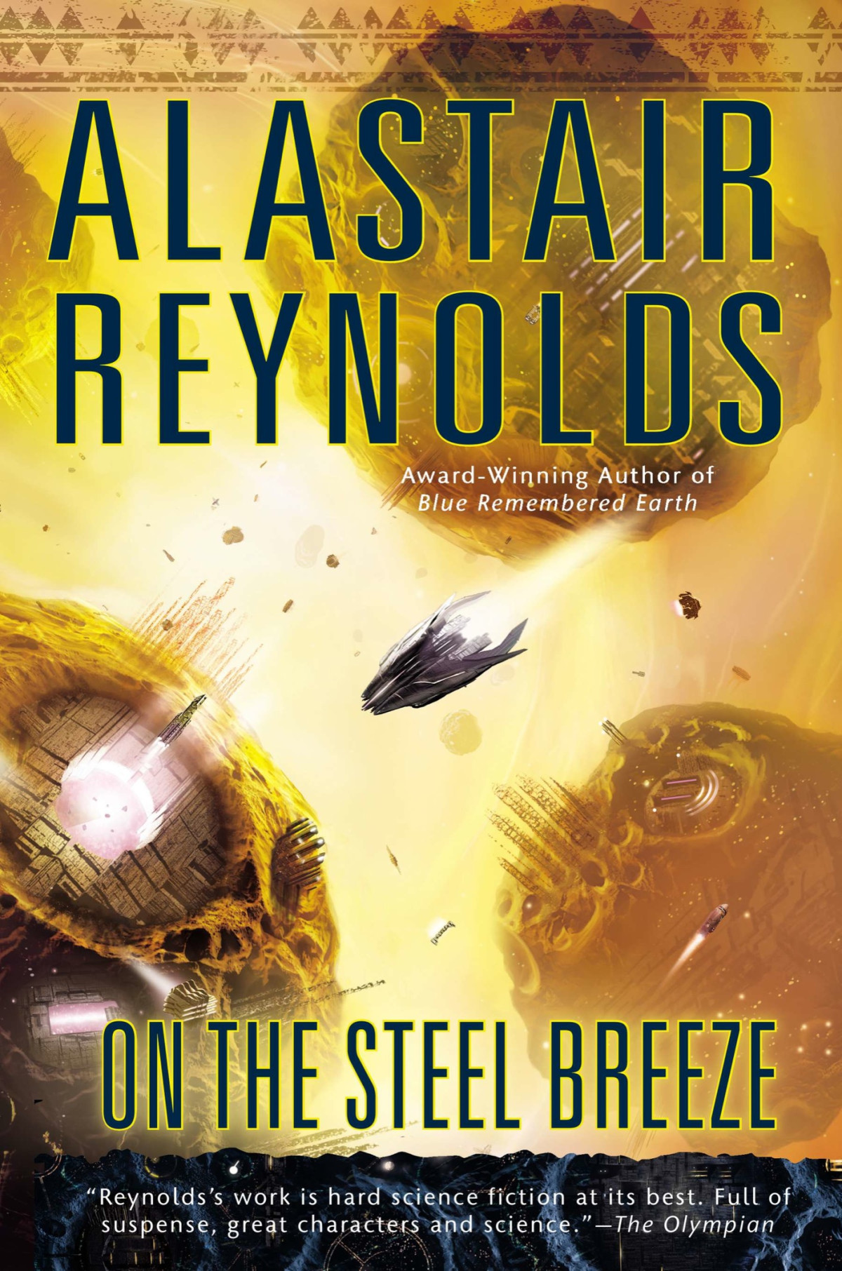 On The Steel Breeze Hardcover Reynolds Alastair