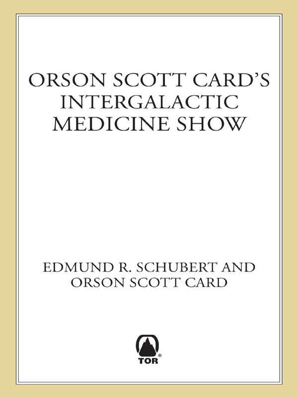 Orson Scott Cards Intergalactic Medicine Show Schubert Edmund R Scott Orson Card Editor