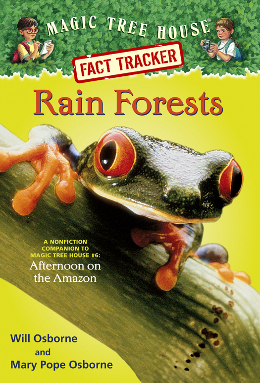 Rain Forests Osborne Mary Pope Osborne Will