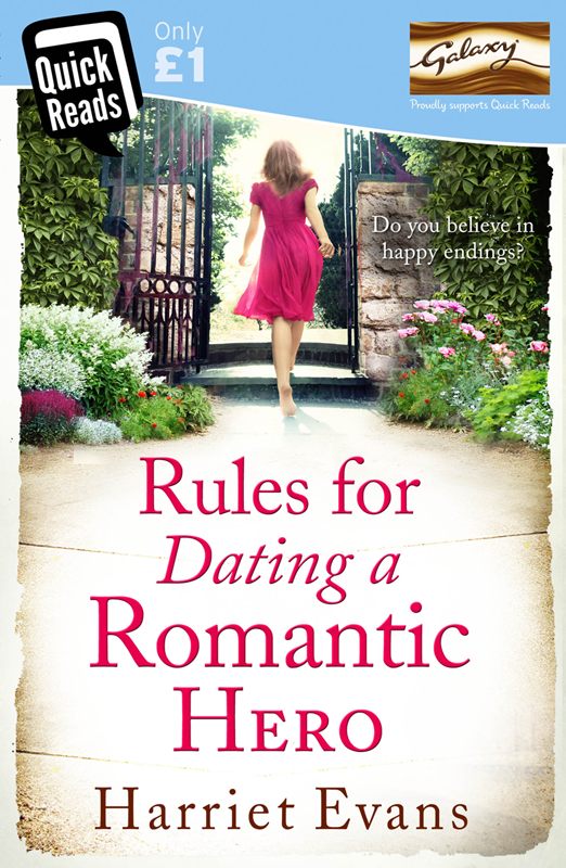 Rules For Dating A Romantic Hero Evans Harriet