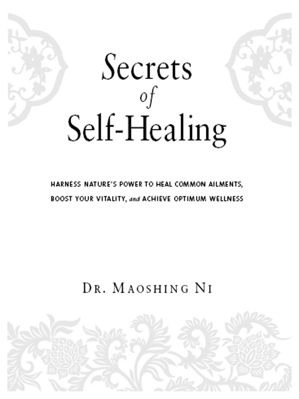 Secrets Of Selfhealing Maoshing Ni