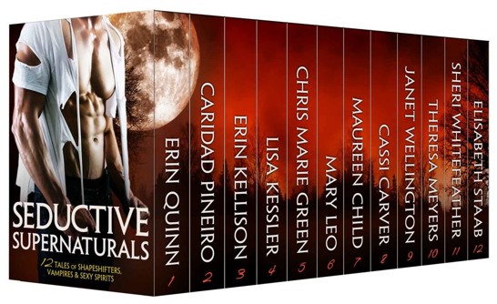 Seductive Supernaturals 12 Tales Of Shapeshifters Vampires Sexy Spirits Quinn Erin Pineiro Caridad Kellison Erin Kessler Lisa