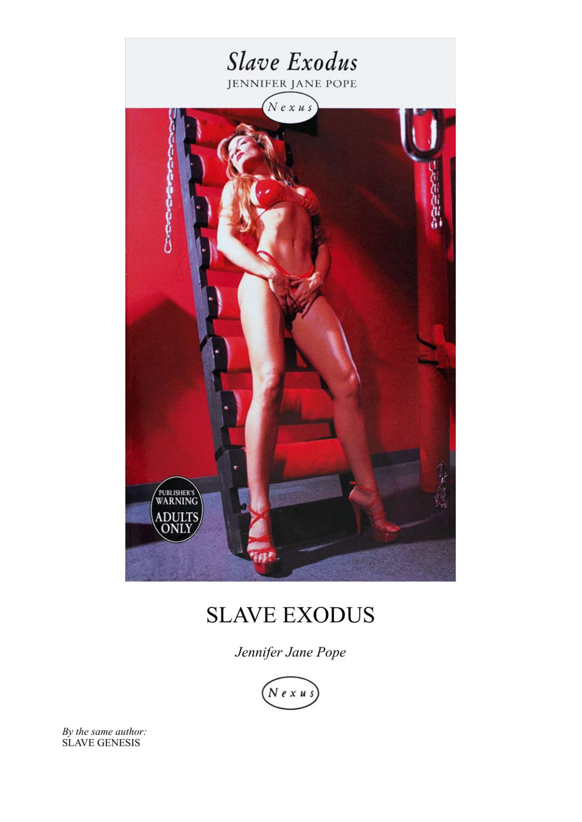 Slave Exodus Nexus Pope Jennifer Jane