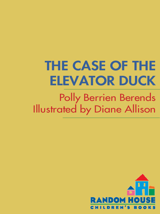 The Case Of The Elevator Duck Polly Berrien Berends