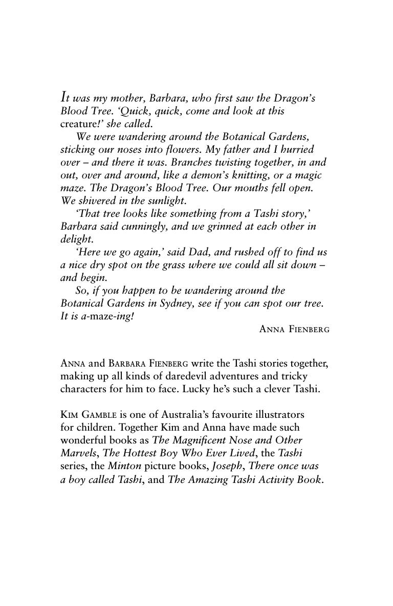 Tashi And The Demons Fienberg Anna