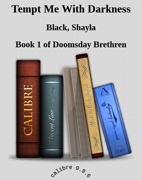 Tempt Me With Darkness Black Shayla
