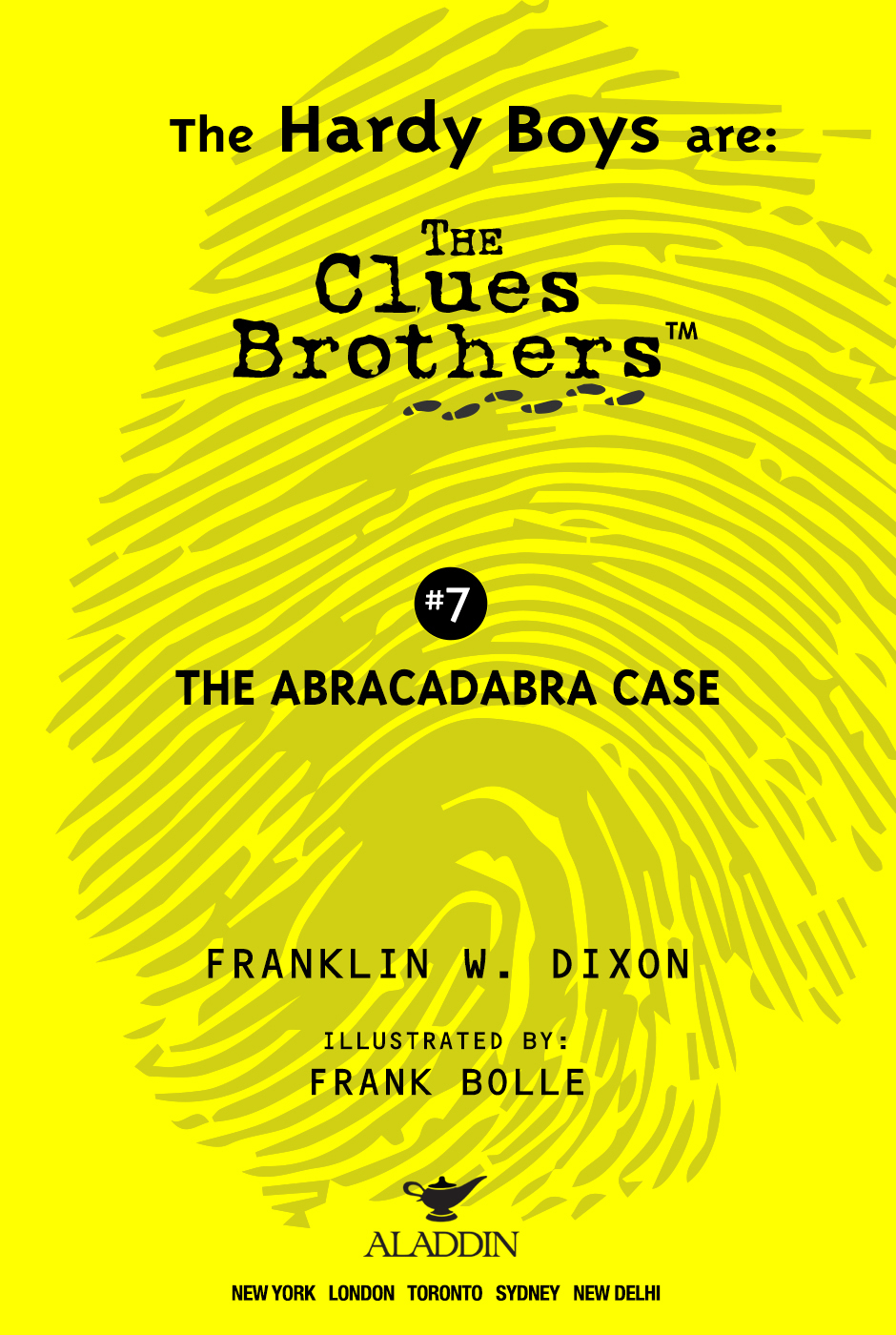 Hardy Boys Clues Brothers 07 The Abracadabra Case Dixon Franklin W
