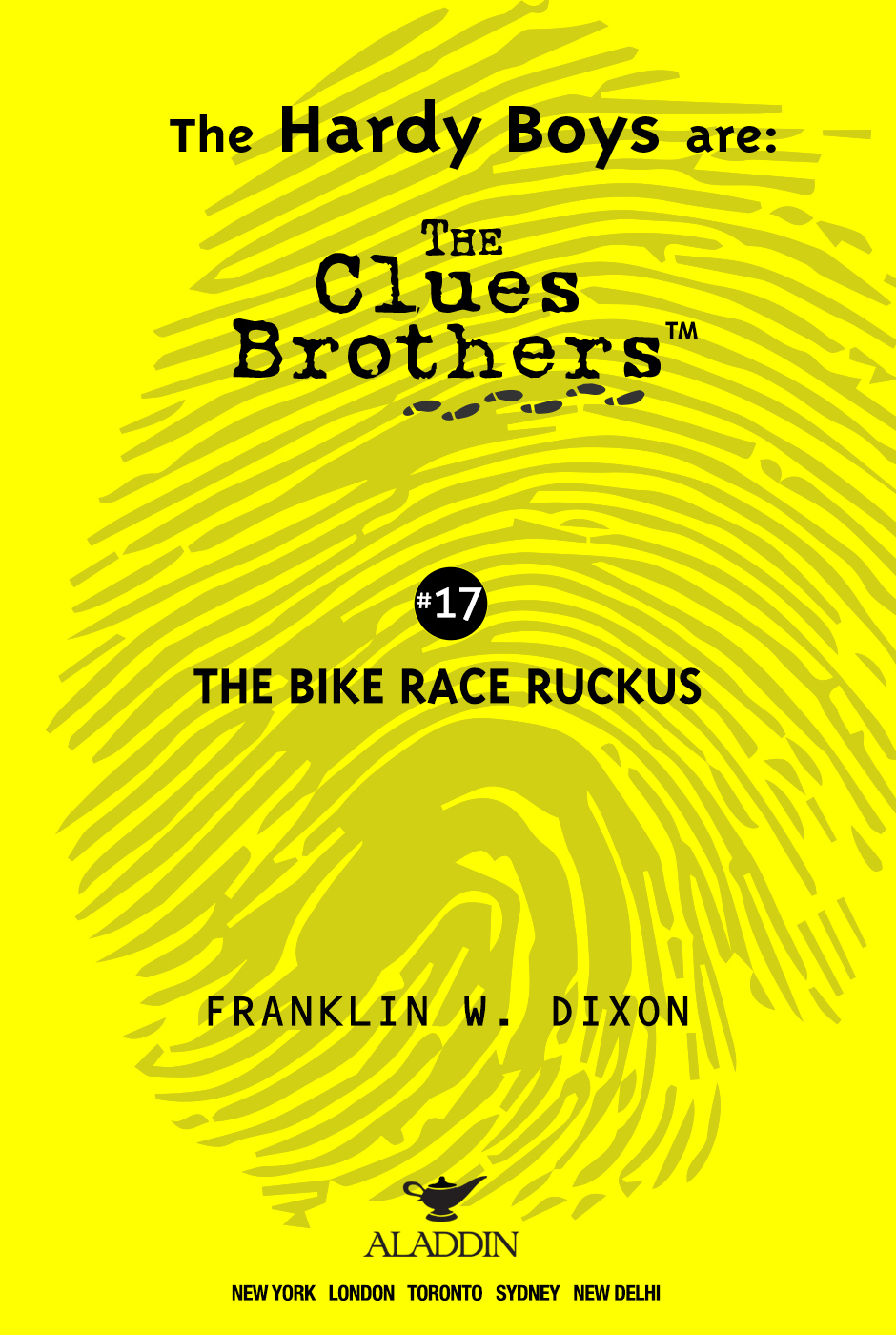 Hardy Boys Clues Brothers 17 The Bike Race Ruckus Dixon Franklin W