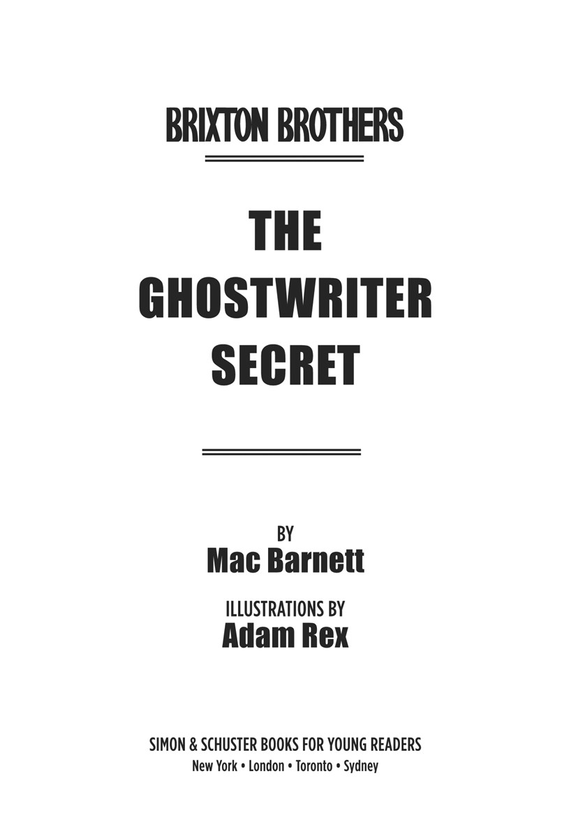 The Ghostwriter Secret Barnett Mac