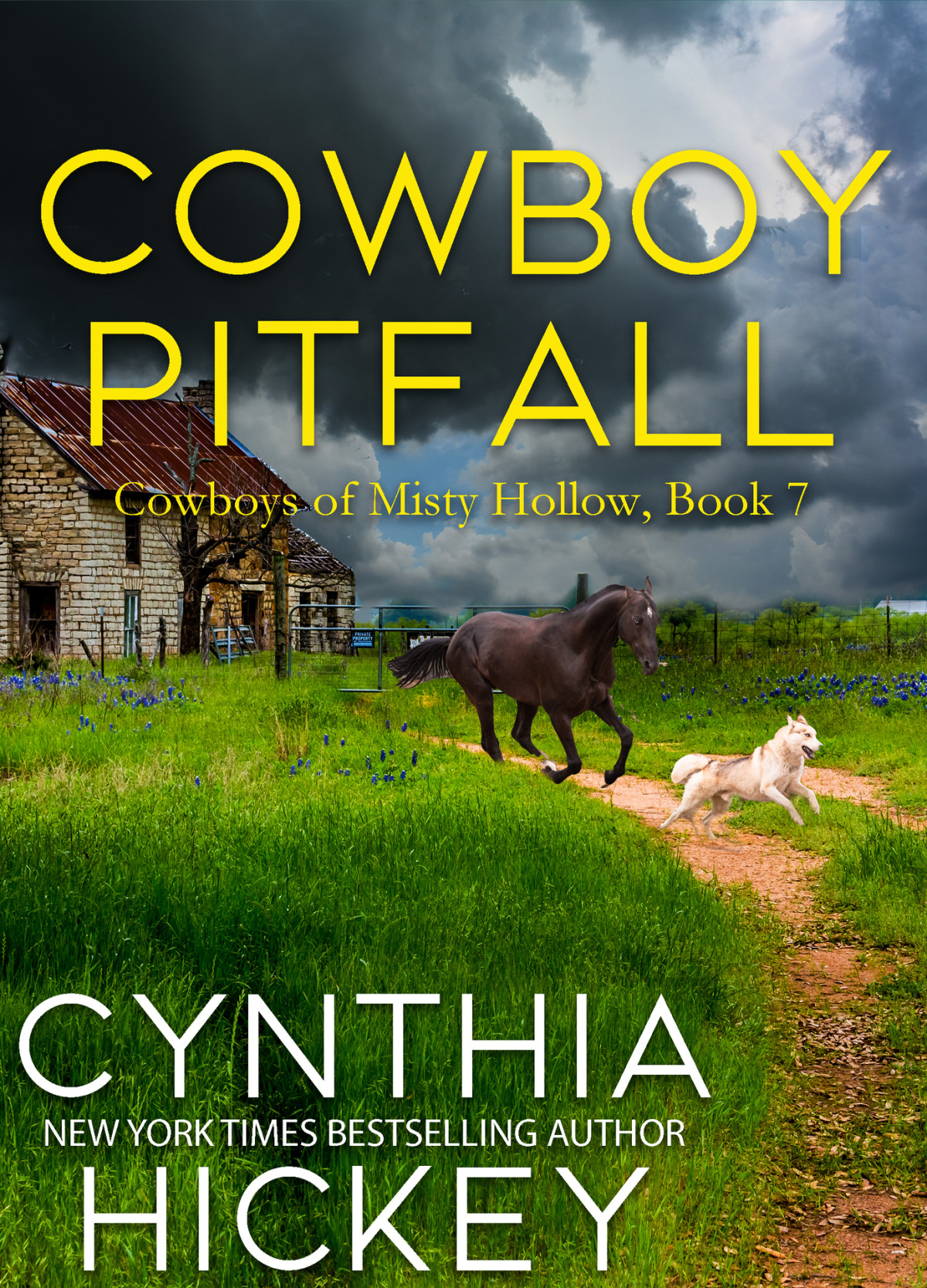 Cowboy Pitfall A Smalltown Romantic Suspense Hickey Cynthia