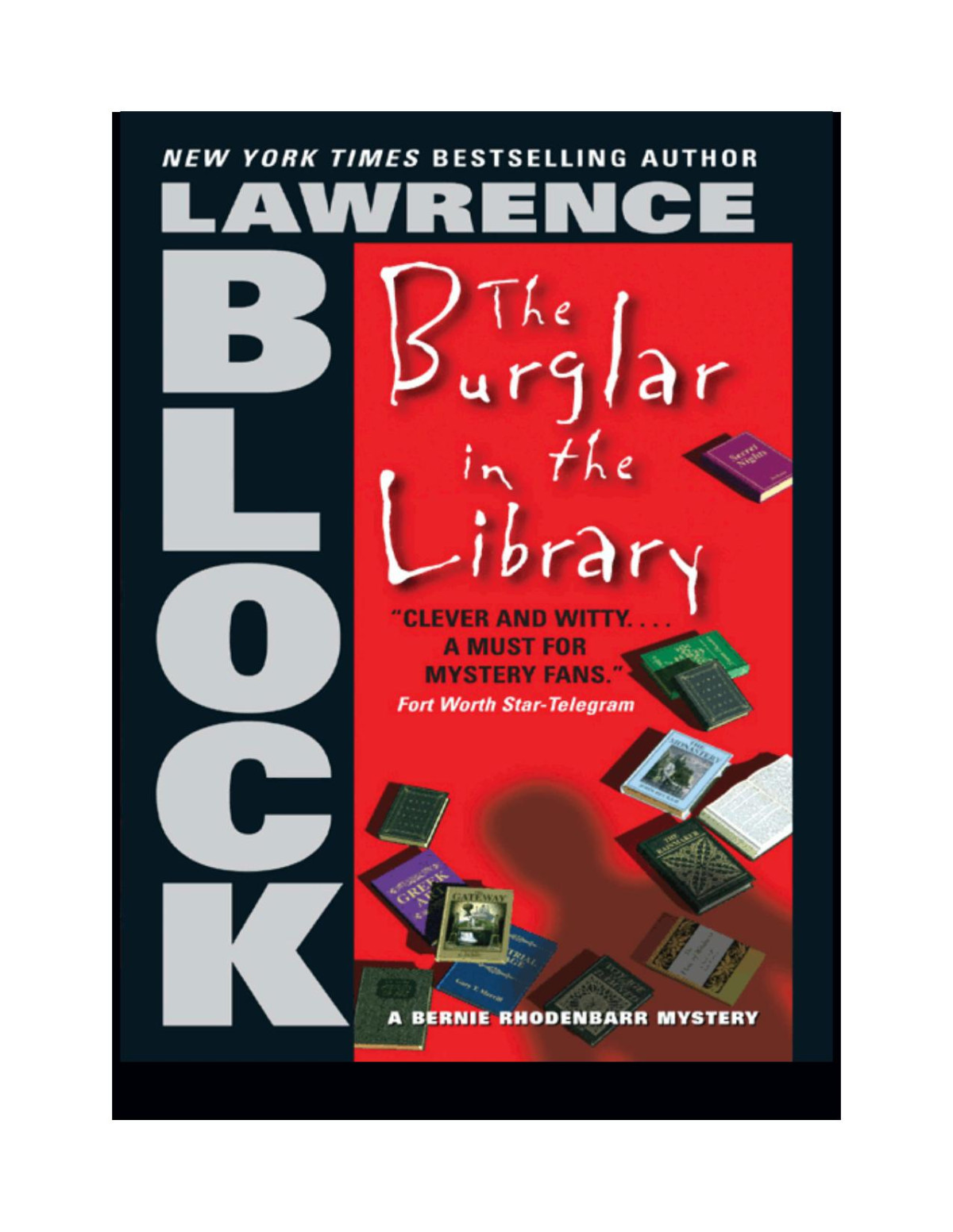 The Burglar In The Library Bernie Rhodenbarr 08 Lawrence Block