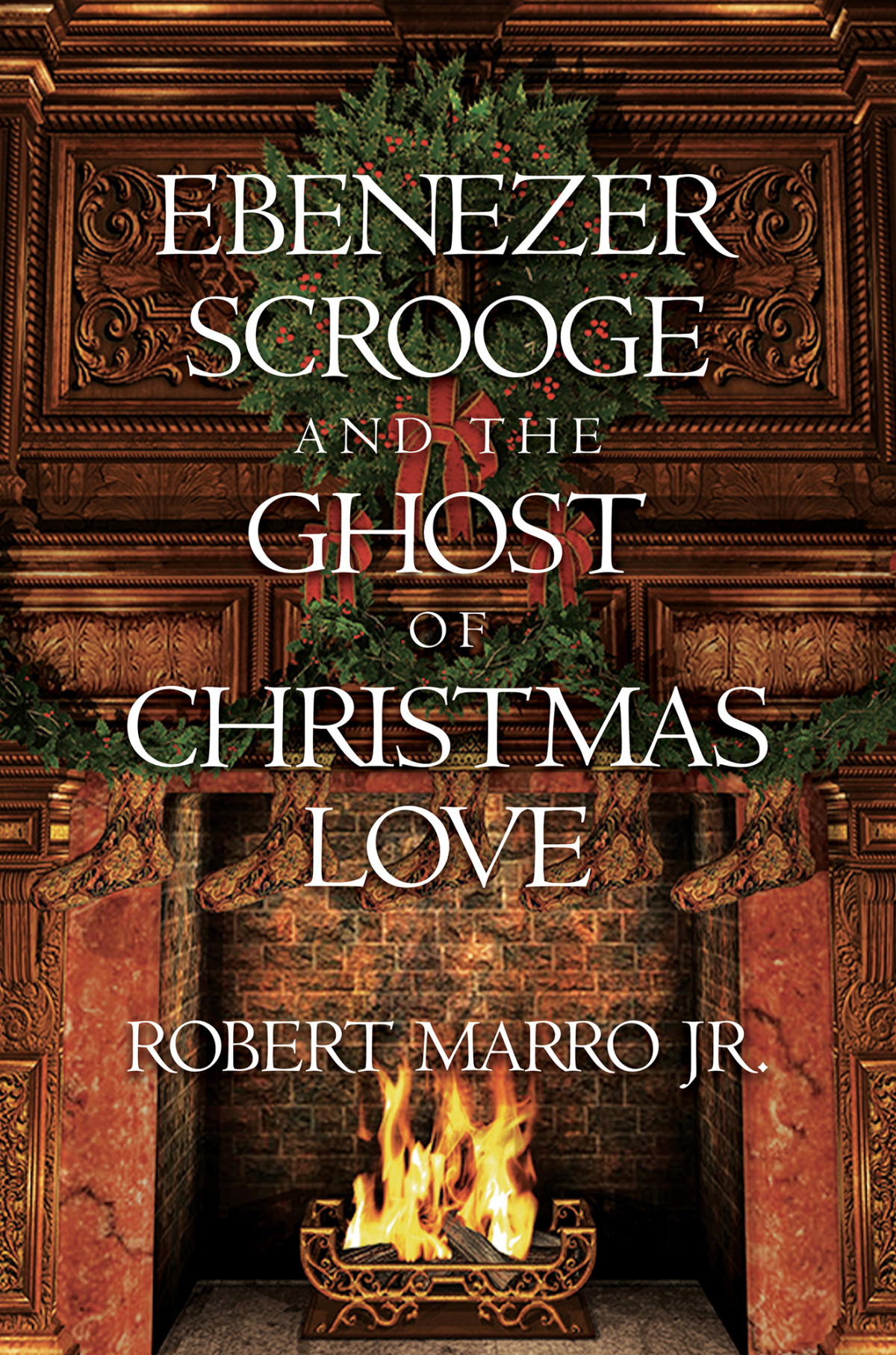 Ebenezer Scrooge And The Ghost Of Christmas Love Robert Marro