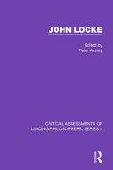 John Locke Critical Assessments Of Leading Philosophers Series ⅱ 2006th Edition Peter Anstey Ed