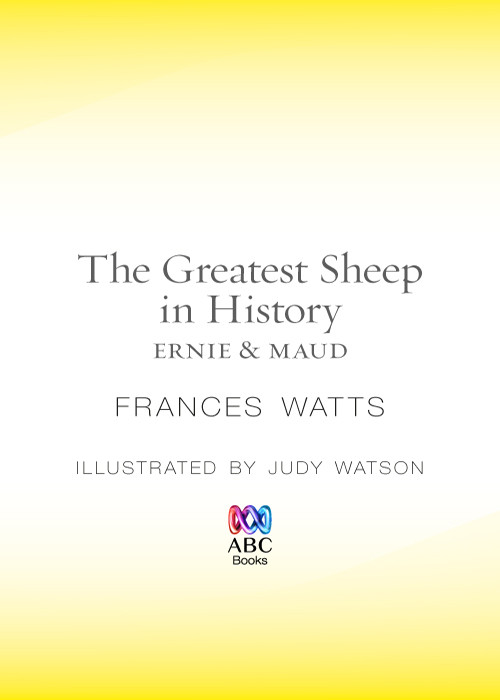 The Greatest Sheep In History Watts Frances