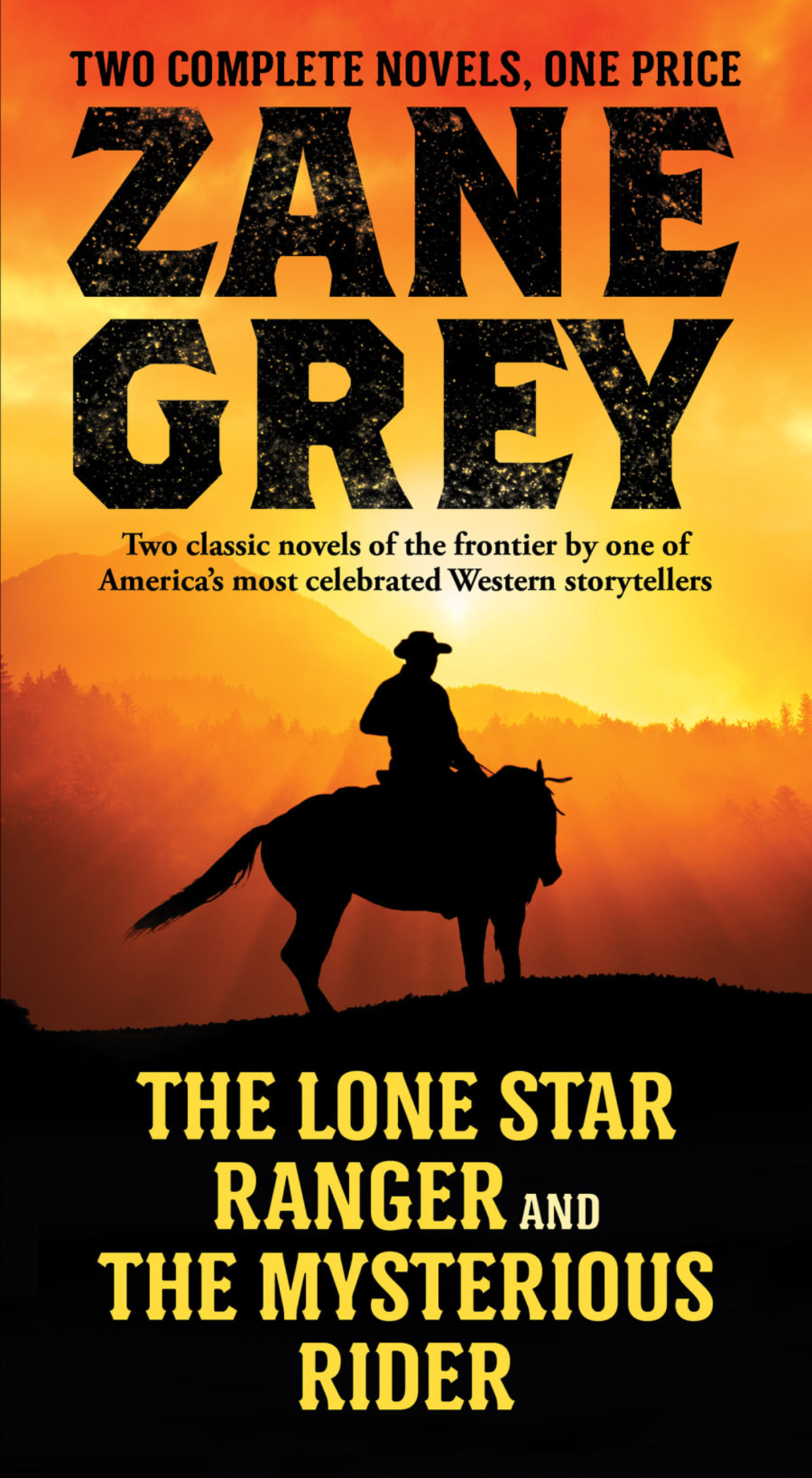 The Lone Star Ranger The Mysterious Rider Tom Doherty Forge Grey Zane
