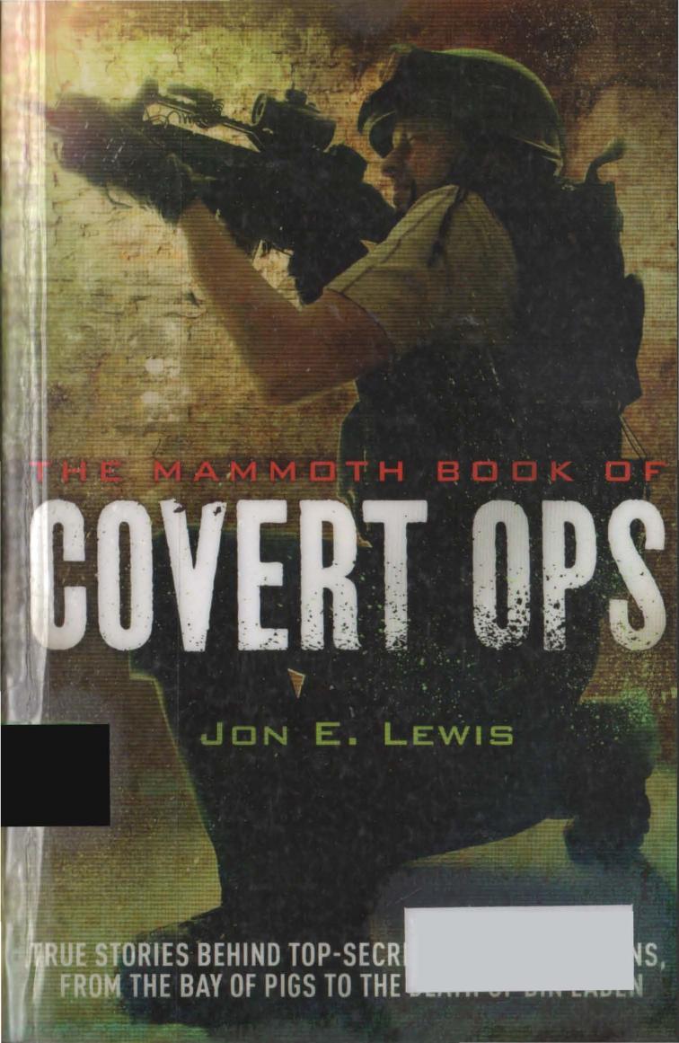 The Mammoth Book Of Covert Ops Lewis Jon E