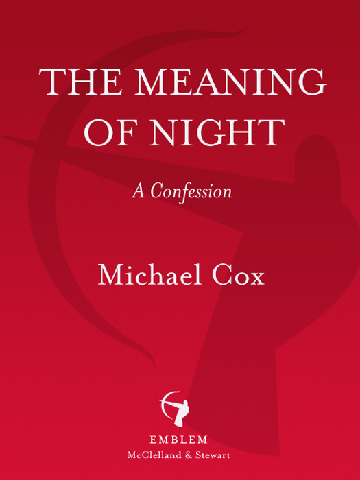 The Meaning Of Night Cox Michael