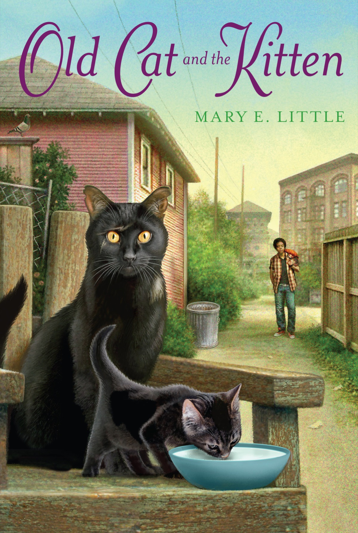 The Old Cat And The Kitten Little Mary E