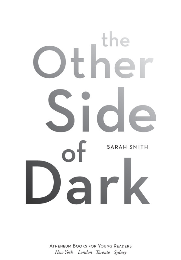 The Other Side Of Dark Smith Sarah
