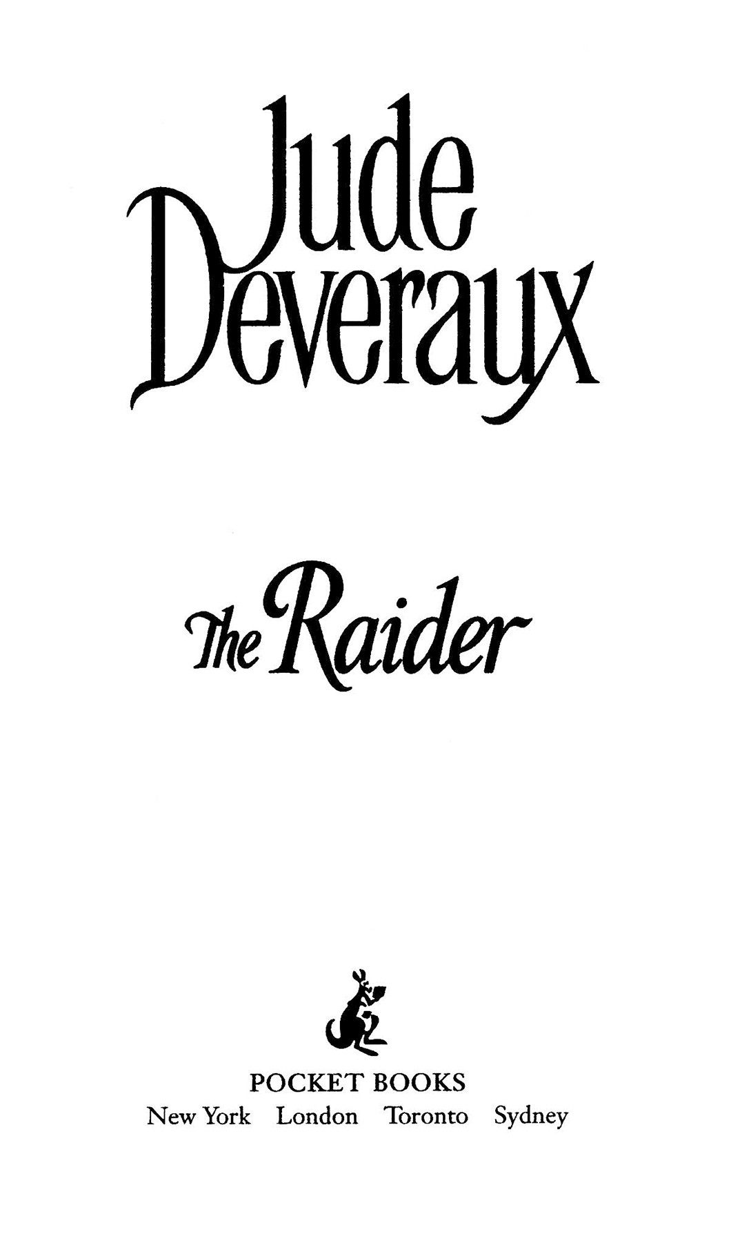 The Raider Deveraux Jude