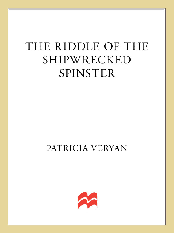 The Riddle Of The Shipwrecked Spinster Patricia Veryan