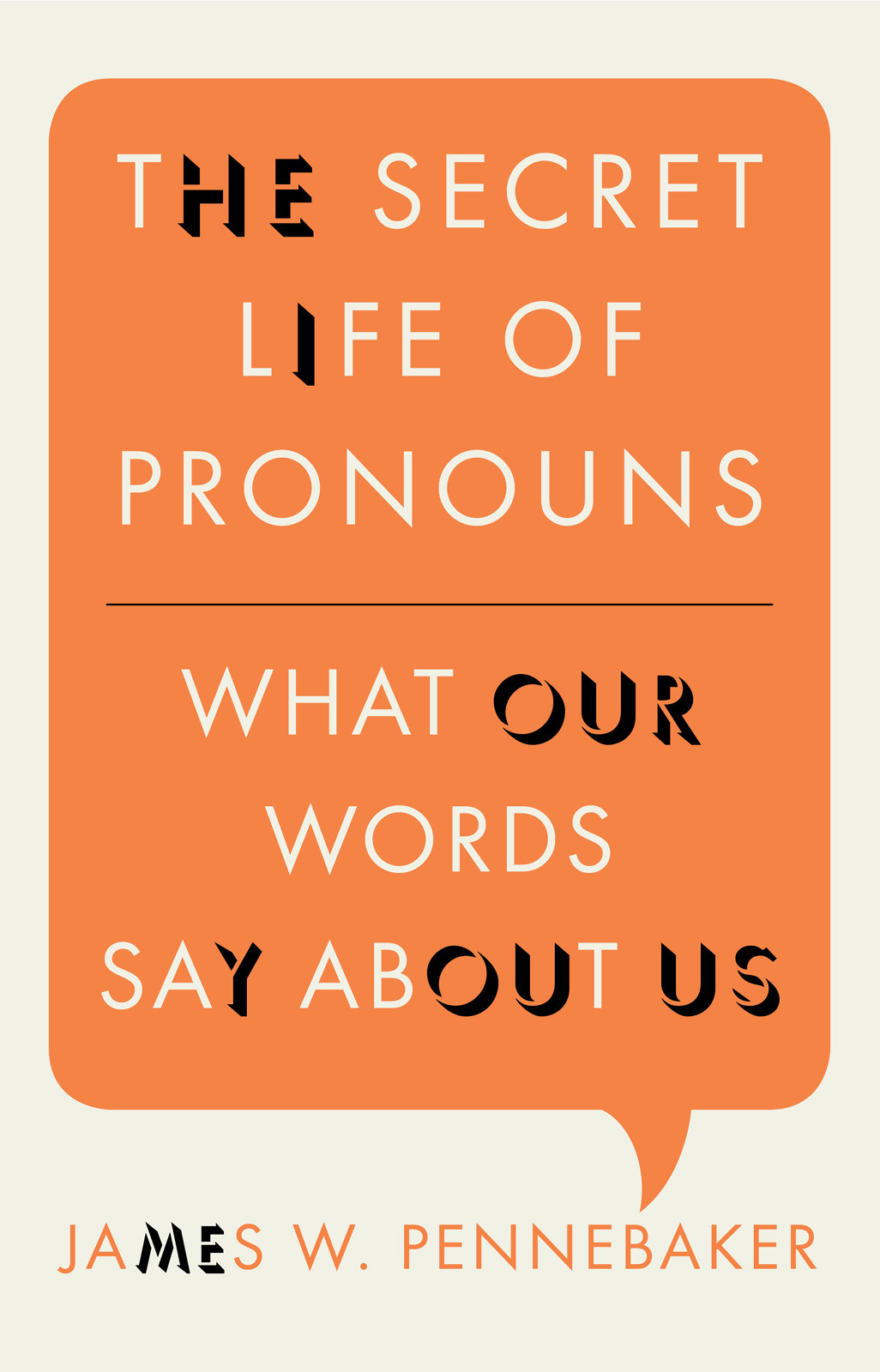 The Secret Life Of Pronouns Pennebaker James W