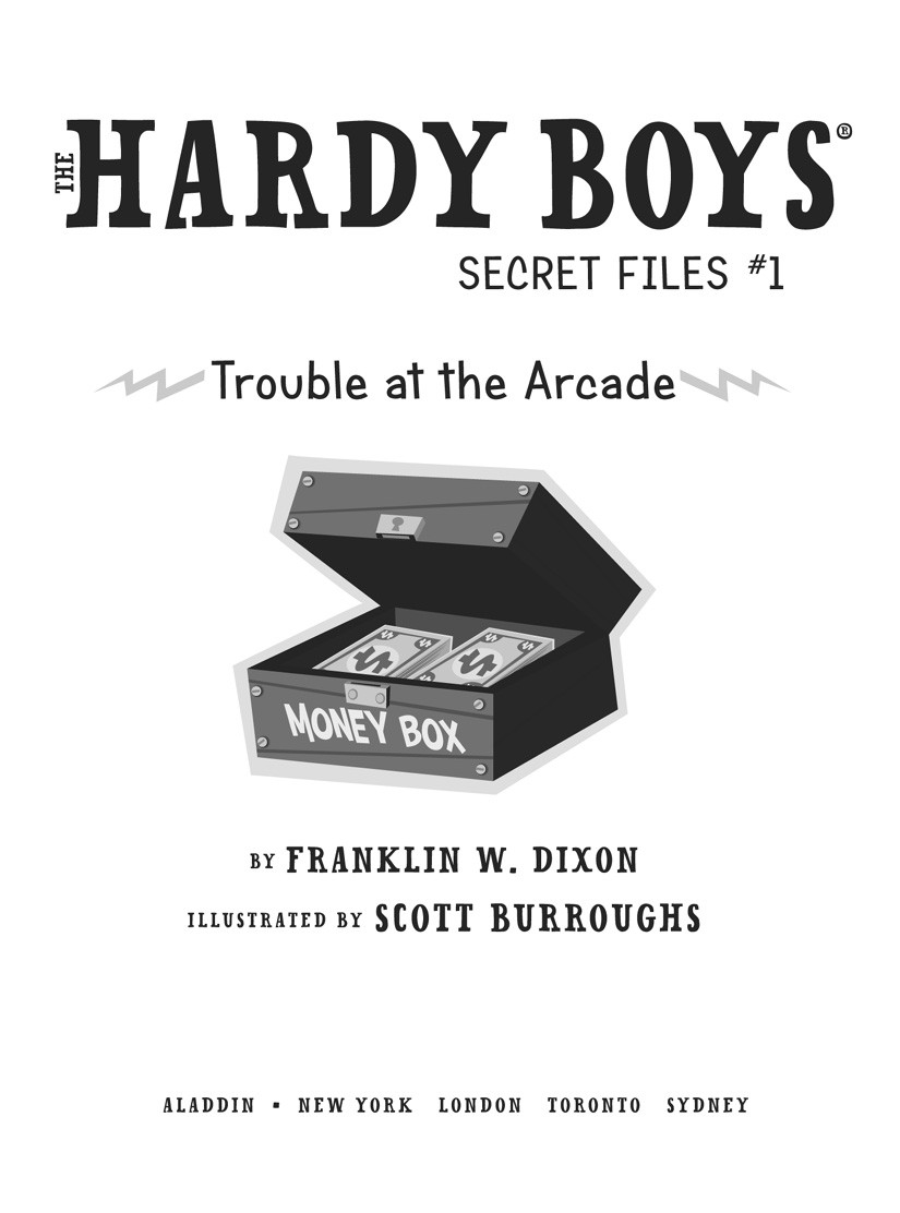 Hardy Boys Secret Files 01 Trouble At The Arcade Dixon Franklin W