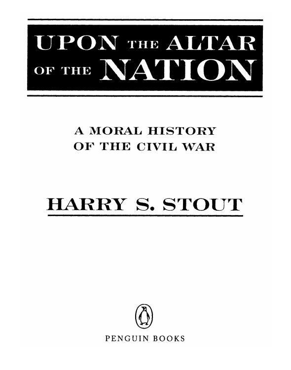 Upon The Altar Of The Nation Stout Harry S