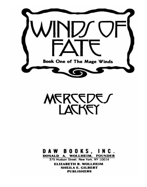 Winds Of Fate 2nd Edition Lackey Mercedes