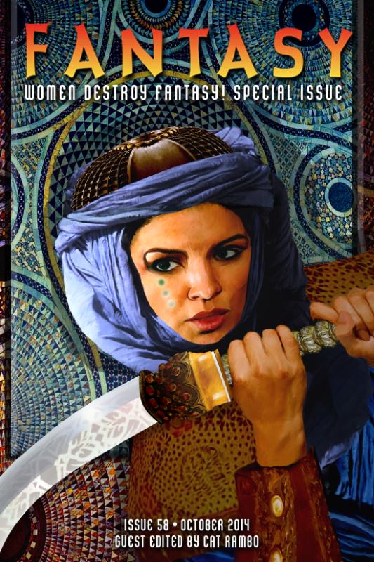Women Destroy Fantasy Special Issue Rambo Cat Editor