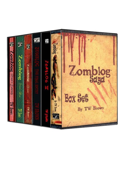 Zomblog Saga 16 Box Set Tw Brown
