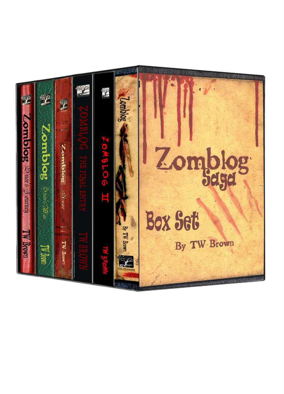 Zomblog Saga Box Set Brown T W