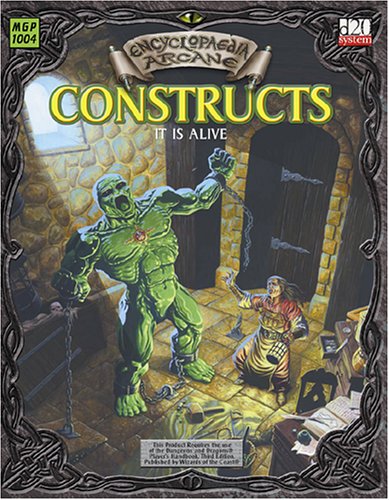 Encyclopaedia Arcane Constructs It Is Alive Melchor Alejandro