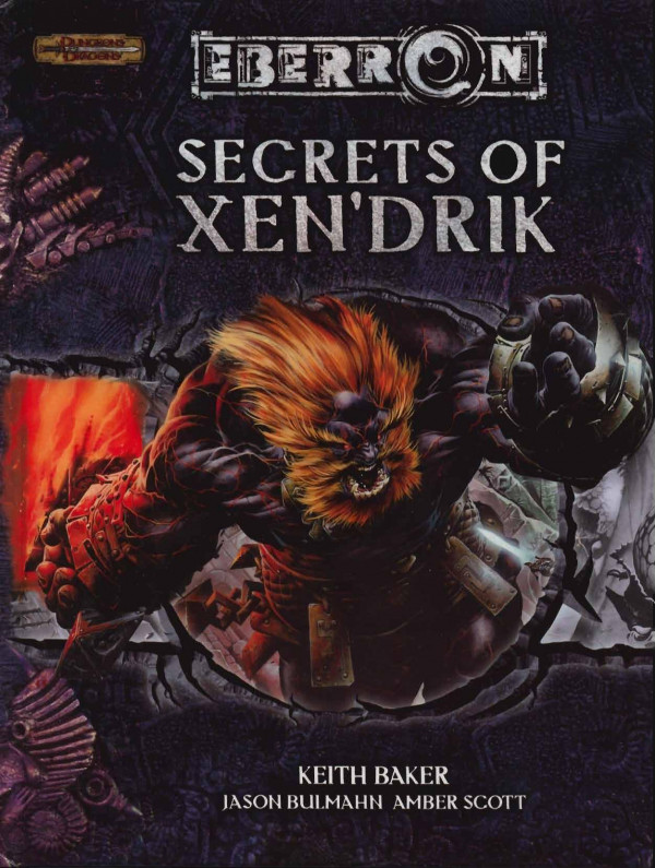 Eng Eberron Secrets Of Xendrik Keith Baker Jason Bulmahn Amber Scott
