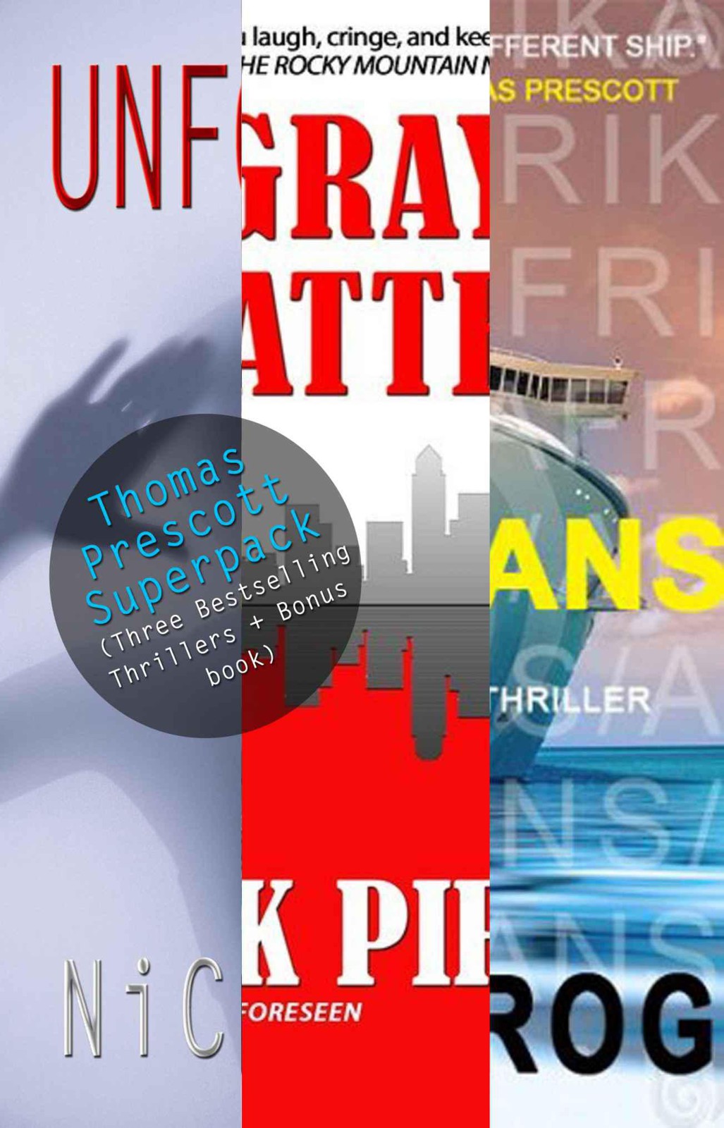 Thomas Prescott Superpack Unforseen Gray Matter The Afrikaans Pirog Nick
