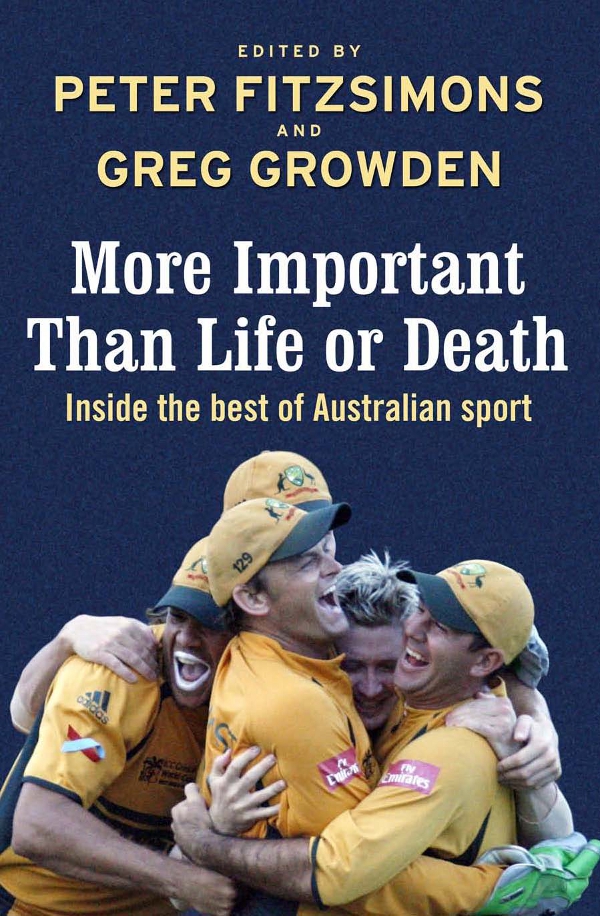 More Important Than Life Or Death Fitzsimons Peter