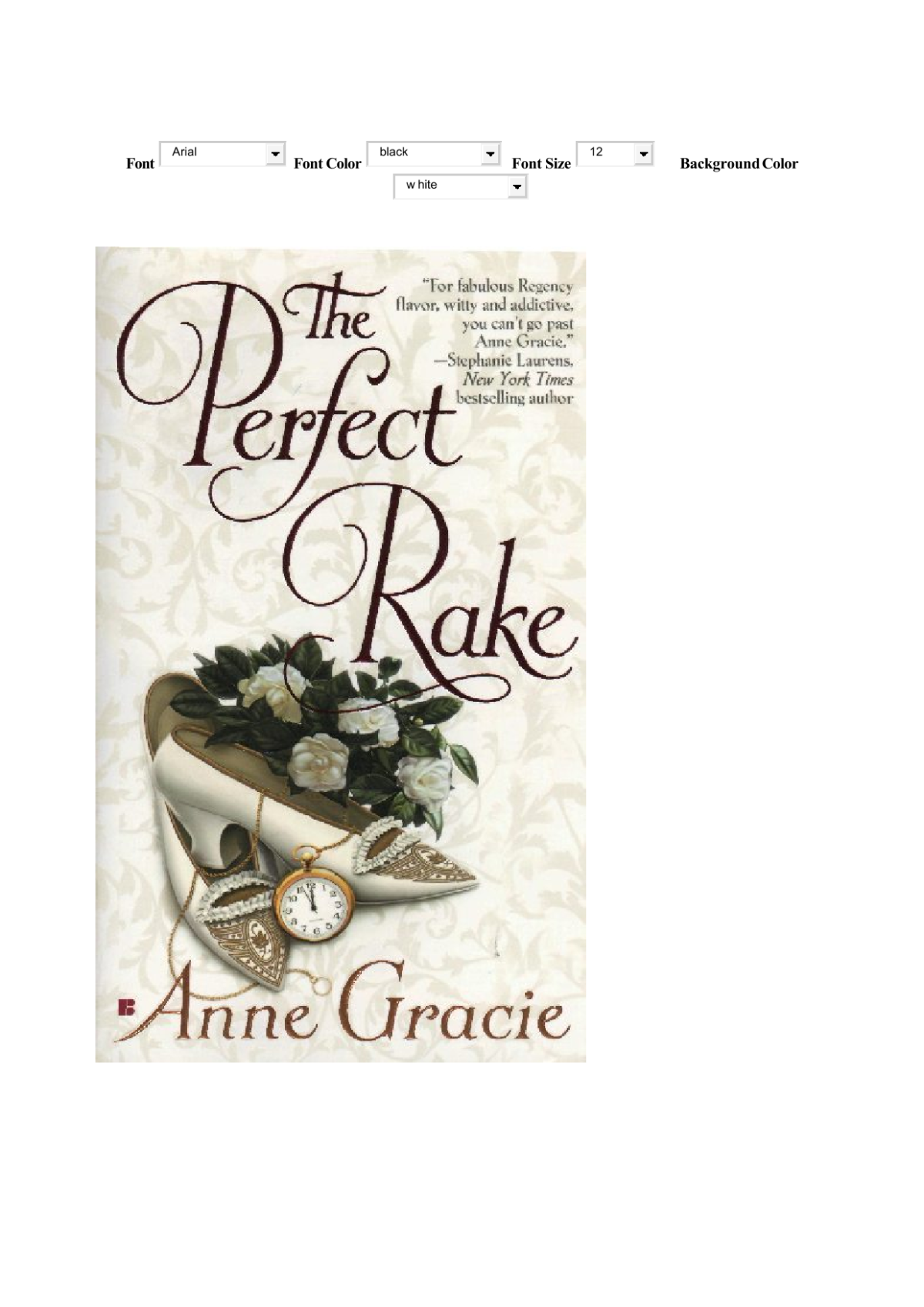 The Perfect Rake Gracie Anne
