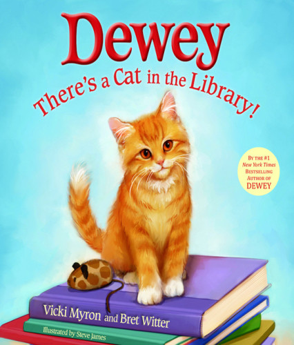 Theres A Cat In The Library Myron Vicki Witter Bret