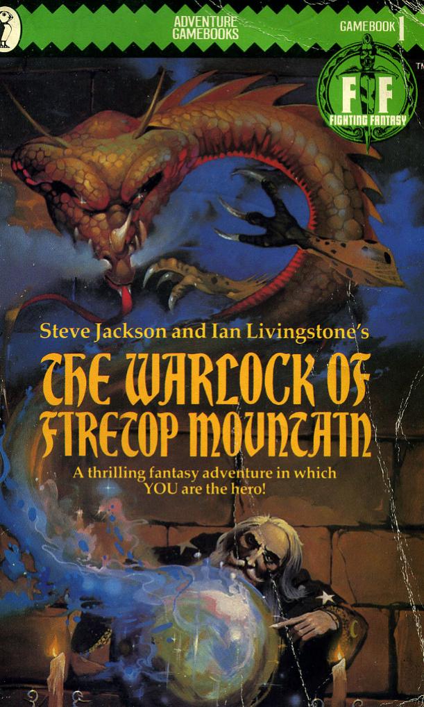 The Warlock Of Firetop Mountain Jackson Steve Livingstone Ian