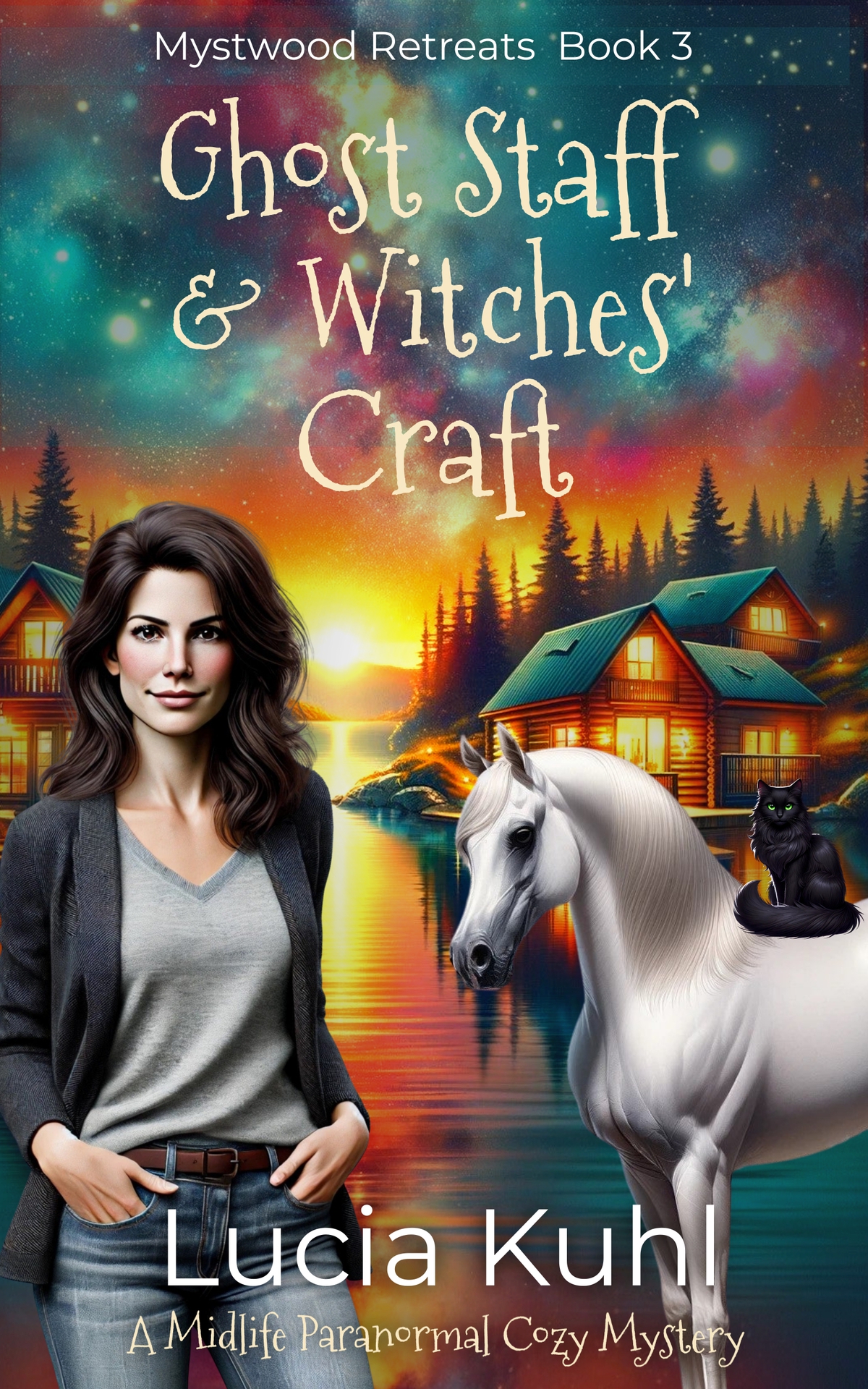 Ghost Staff Witches Craft A Midlife Paranormal Cozy Mystery Mystwood Retreats Series Book 3paranormal Womens Midlife Fiction Kuhl