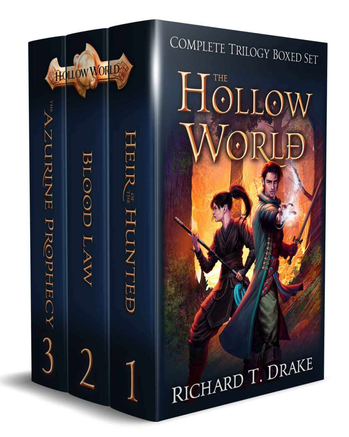The Hollow World Trilogy An Epic Fantasy Boxed Set Drake Richard T