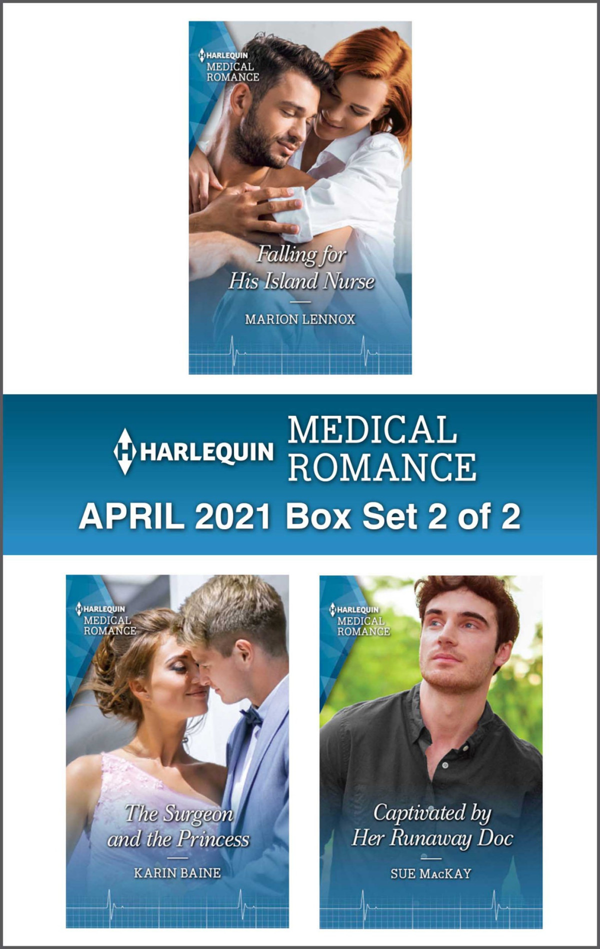 Harlequin Medical Romance April 2021box Set 2 Of 2 Marion Lennox